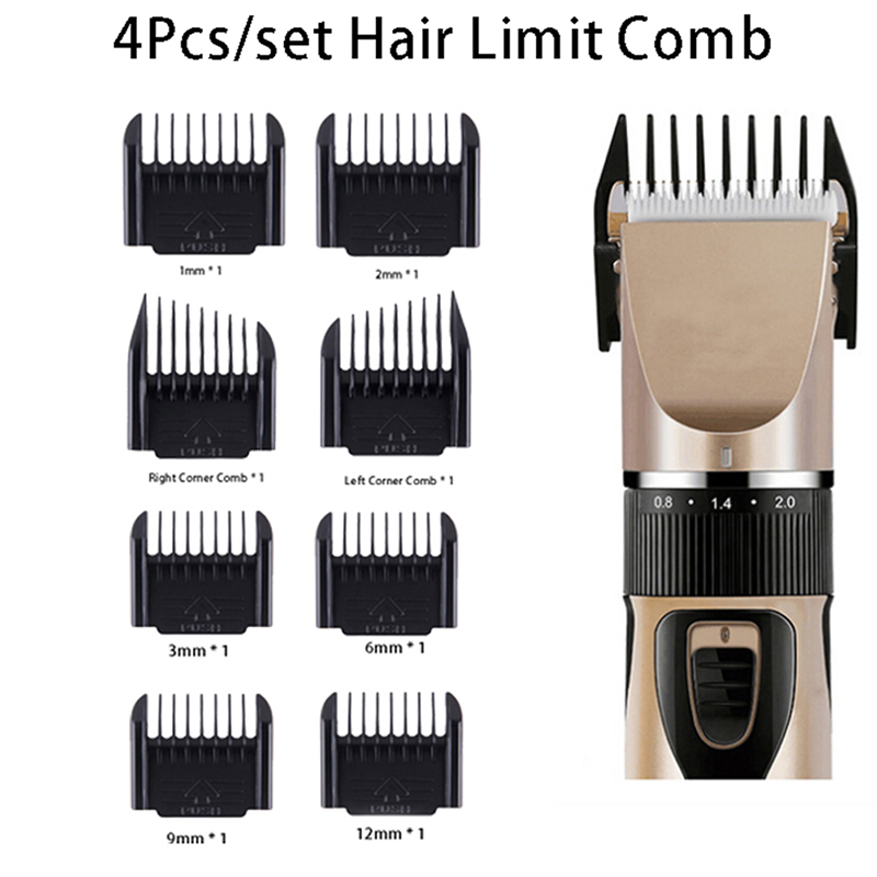 Mens Grooming Kit Gift Set - Set di 4 Pettini Guida per