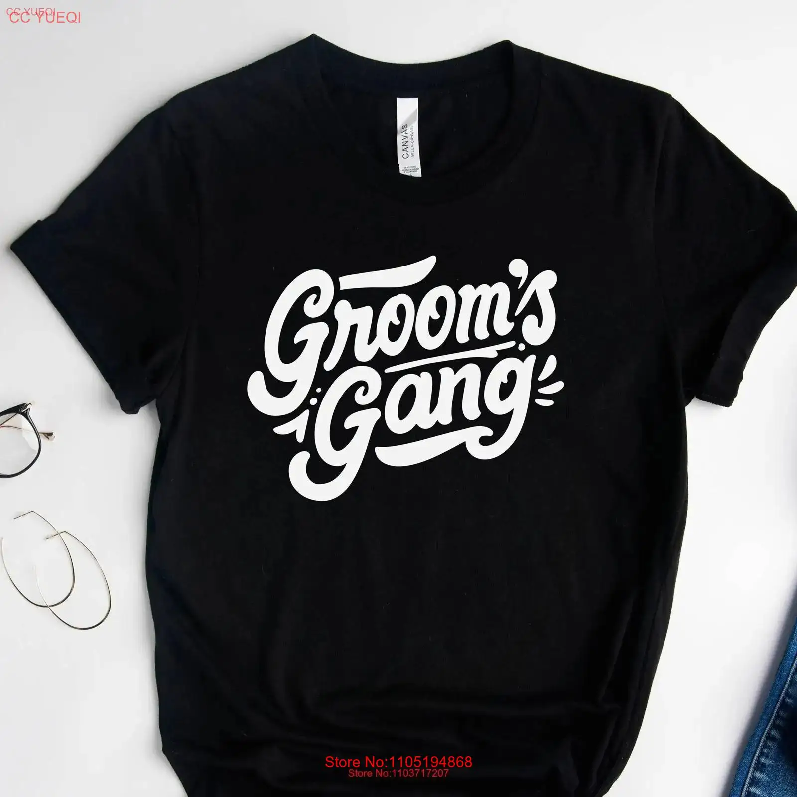 Men'S Groom - T-shirt Grooms Gang Bachelor Party Groomsmen