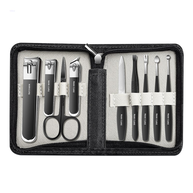 Mens Grooming Kit Gift Set - Set di tagliaunghie in acciaio inossidabile