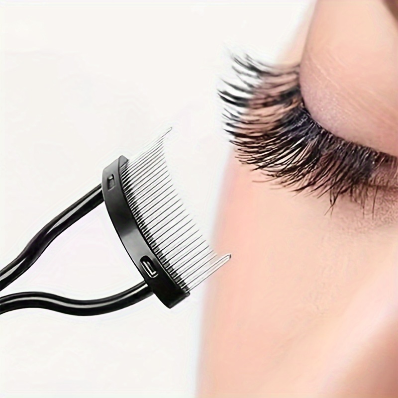 Comb Fine Tooth - Pettine per ciglia in acciaio a