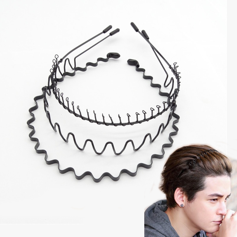Men'S Grooming Tape - Fascia per capelli sportiva ondulata in