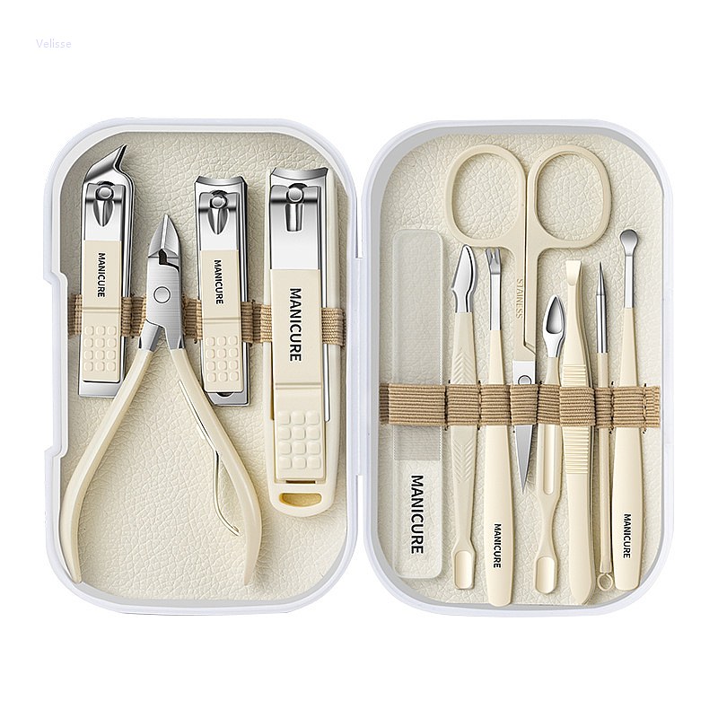 Mens Grooming Kit Gift Set - Set completo di 12 strumenti per