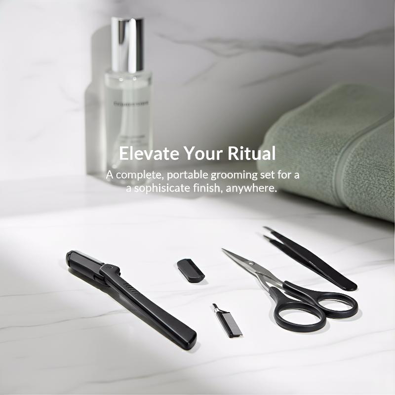 Men'S Grooming Makeup - Kit per la Cura delle Sopracciglia