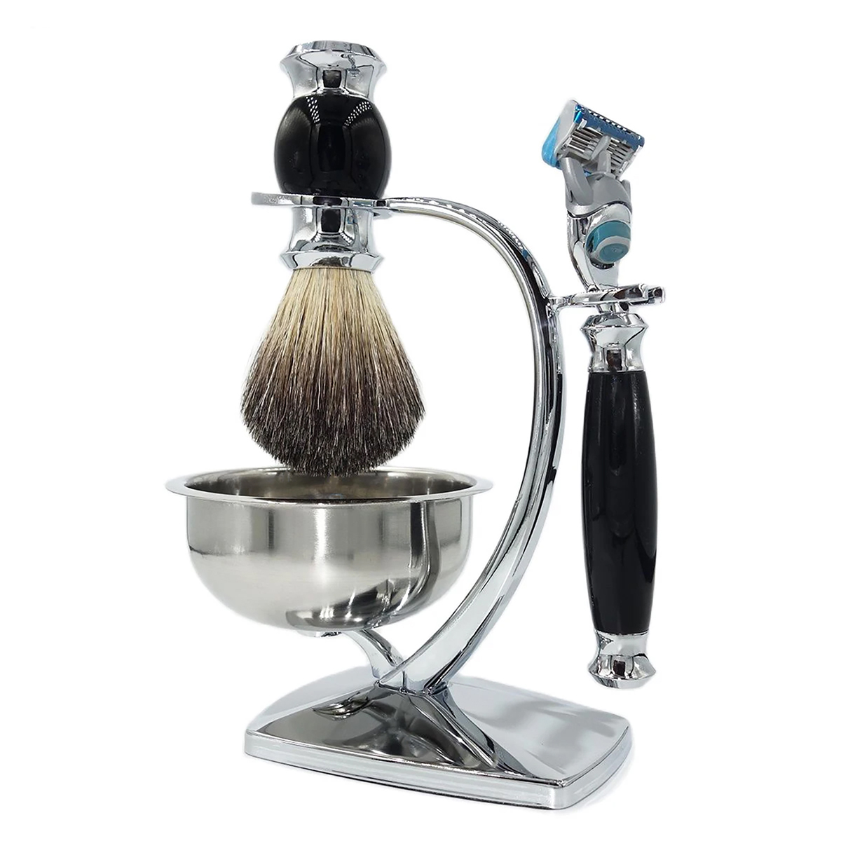 Mens Grooming Kit Gift Set - iRAZOR Classic Kit da Barba 4-in-1