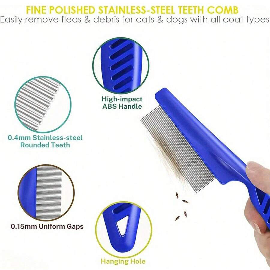 Set di 4/6 Pettini per Animali - Comb Fine Tooth recensione e prezzo