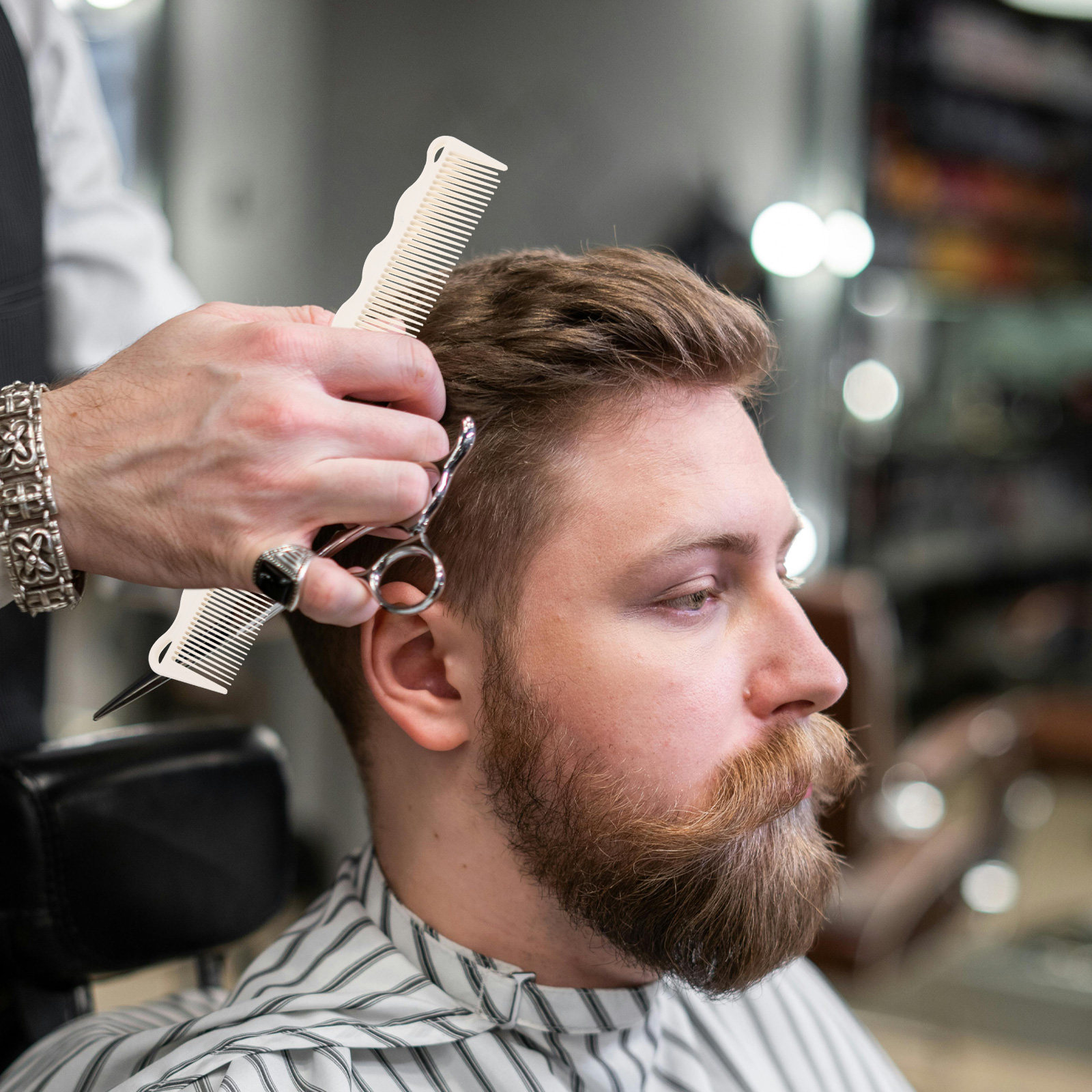 Pettine da barbiere con perni  - Comb Fine Tooth recensione e prezzo