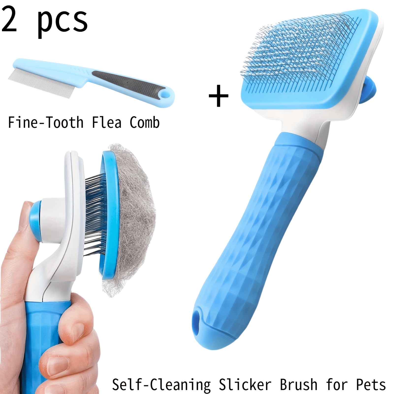Set di 2 strumenti per la toel - Comb Fine Tooth recensione e prezzo