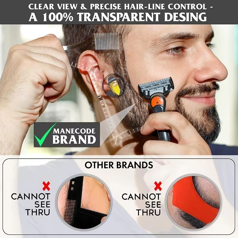 1Pz/2Pz/3Pz Pettine in Plastic - Men'S Grooming Makeup recensione e prezzo