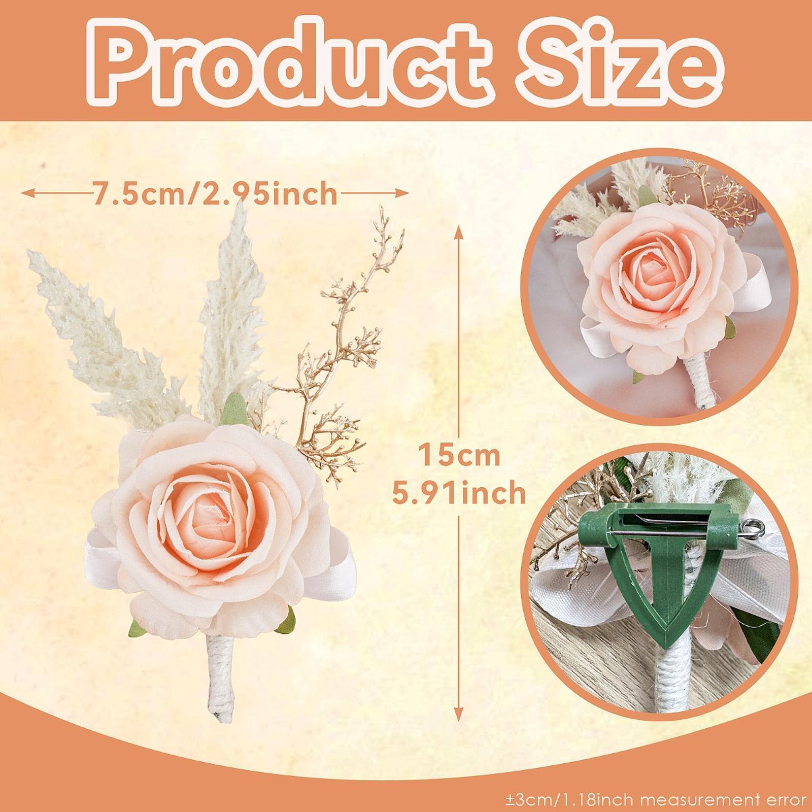Elegante Boutonniere a Rosa Fa - Men Grooming Home recensione e prezzo