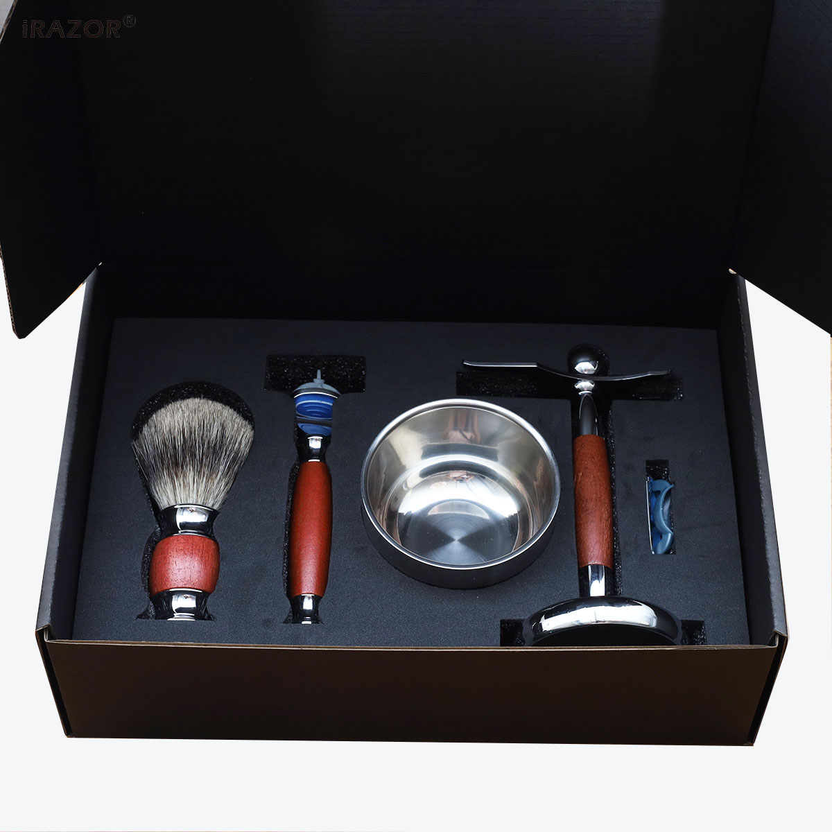 iRAZOR Set da Barba di Lusso d - Mens Grooming Kit Gift Set recensione e prezzo