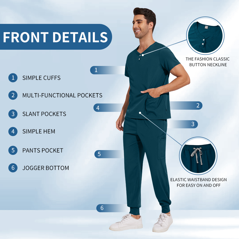 Uniformi da Lavoro per Medici  - Men'S Groom recensione e prezzo
